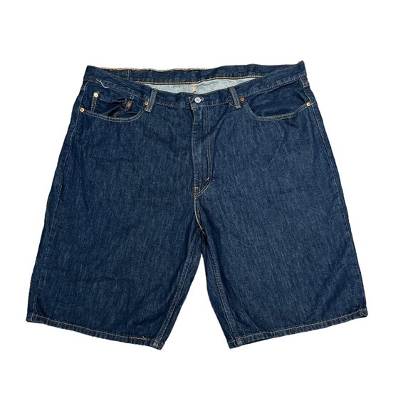 (44) LEVI'S 469 Men's Bermuda Jean Shorts Size 44 Waist **Irregular Red Tab - Picture 4 of 13